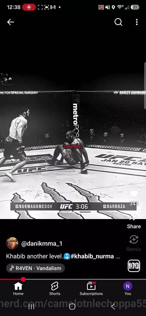 Khabib is on a another level bru by camelotnlechoppa55