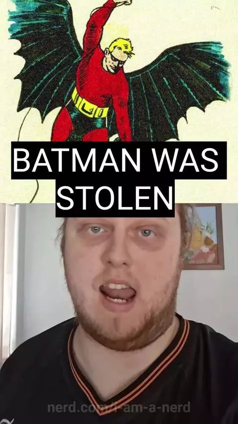 BAT MAN WAS STOLEN by i-am-a-nerd