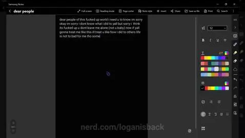 dear people by loganisback