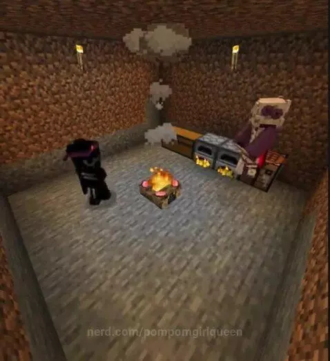 Minecraft be like by pompomgirlqueen