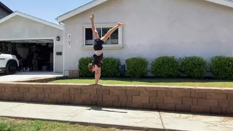 Getting Ready For Gymnastics by bord2