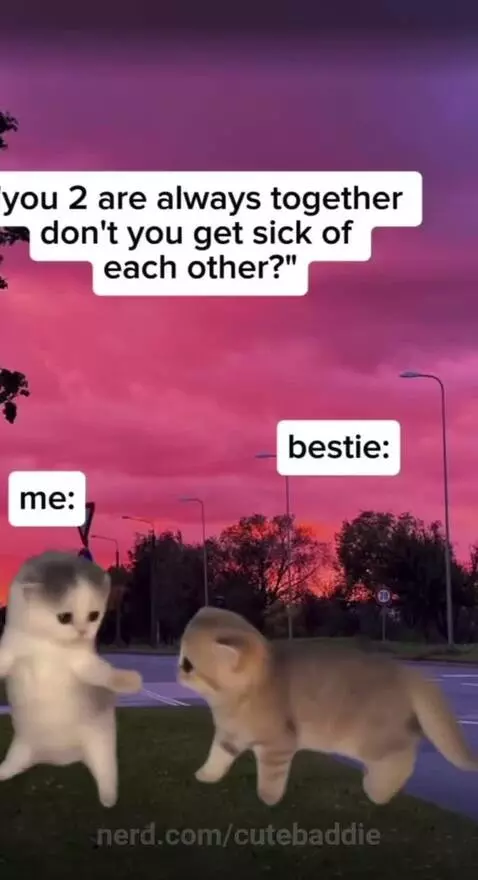 Me and my bestie by cutebaddie