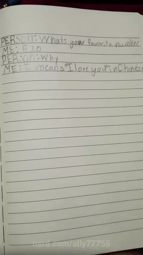 520=I love you in Chinese by ally77755