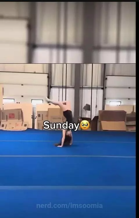 Dmn sunday is really good at gymnastic😭 by imsoomia