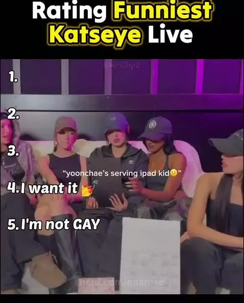 Funny katseye moments pt.1 by miarose