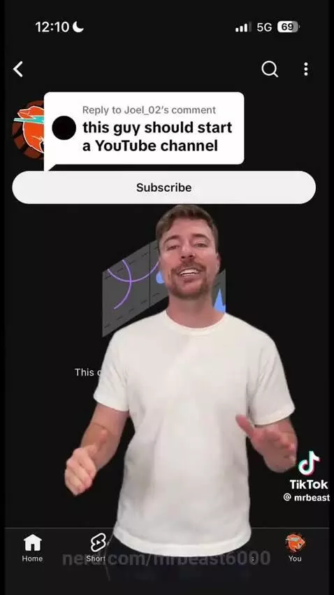 I just started YouTube 😁 by mrbeast6000