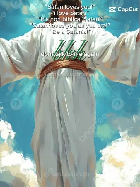 Im not trying to force Christianity im saying that he's good... by cyn