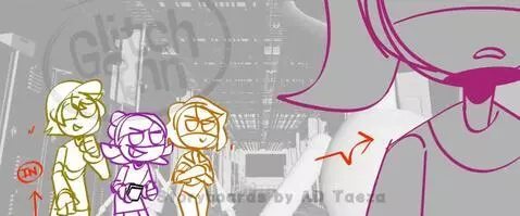 FIGHT TI'LL I'M GOOD ENOUGH STORYBOARD by r04chl0rd