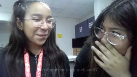 Me and Miriam. Help us this class is so boringggg by miriam-melissa67