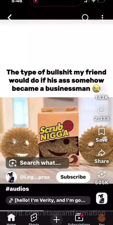 Scrub Nigga by stagnantformation