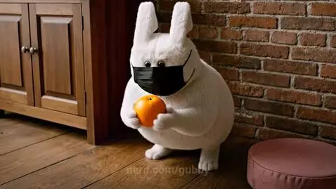 gubby eats a orange by gubby