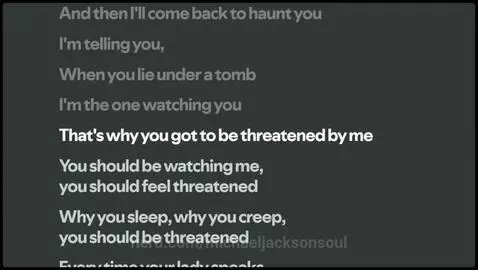 THREATENED (BY MICHAEL JACKSON) ALBUM: INVINCIBLE by michaeljacksonsoul